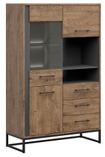 Vitrina Luton trokrilna