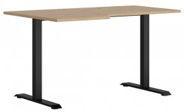 Lijevi kutni radni stol Space office - 140 cm