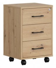 Mobilni ormarić s bravom Space office 