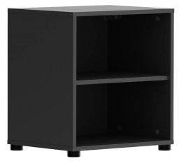 Noćni ormarić s policama Modeo - Graphite