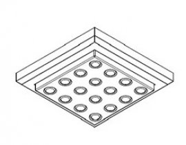 LED rasvjeta za široku vitrinu Pont