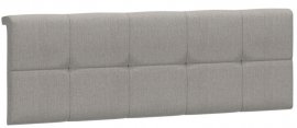 Tapecirano uzglavlje za krevet Tetrix - 120x200 cm - siva