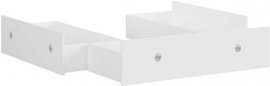 Ladice za krevet Nepo Plus - 160x200 cm - bijela