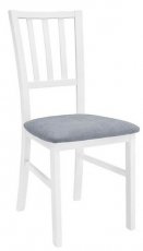 Blagovaonska stolica Marynarz 2 - Bijela/siva