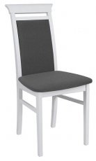 Black Red White - Blagovaonska stolica Idento - Bijela/siva
