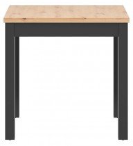 Black Red White - Kvadratni blagovaonski stol Maren - Artisan hrast/crna