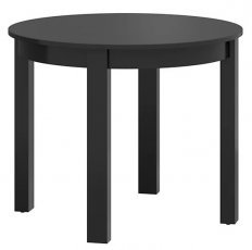 Black Red White - Blagovaonski stol na razvlačenje Bernardin - Crna