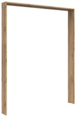Masivna maskirna letvica za ormar Tetrix 153 cm - votan hrast