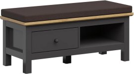 Ormarić za obuću Hesen - grafit/artisan hrast