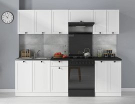 Kuhinja Junona Line 240 cm - bijela