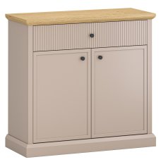 Komoda Idello 2v1l - taupe/hrast kameni