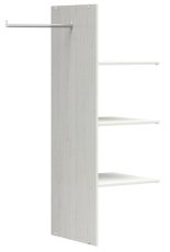 Dodatne police s letvom za garderobni ormar Frija