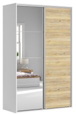 Garderobni ormar s kliznim vratima Flex Set №241 - 150 cm