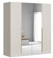 Garderobni ormar s ogledalom Flex Set №268 - 200 cm