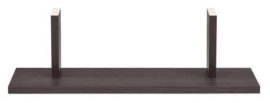 Zidna polica Junona Line 50 cm - wenge