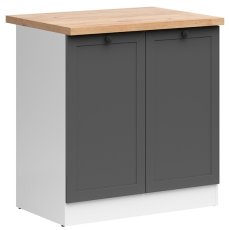 Donji ormarić Junona Line 80 cm (radna ploča) - grafit