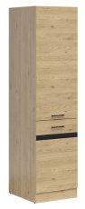 Visoki kuhinjski ormar Junona Line lijevi 50 cm - hrast bernstein