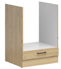 Donji ormarić za ugradbenu pećnicu Junona Line 60 cm (bez radne ploče) - hrast bernstein