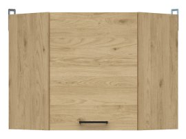 Gornji kutni ormar Junona Line 60x60 cm - hrast bernstein