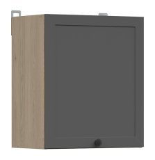 Gornji ormarić Junona Line 50 cm - hrast bernstein/grafit
