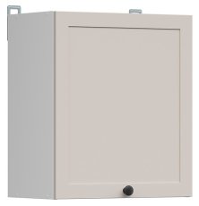 Gornji ormarić Junona Line 50 cm - bijela/uni kašmir