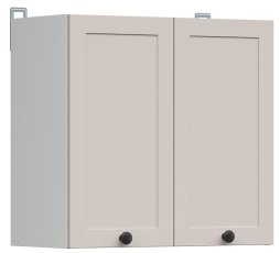 Gornji ormarić Junona Line 60 cm - bijela/uni kašmir
