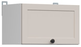 Gornji ormarić Junona Line 50 cm - bijela/uni kašmir