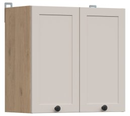 Gornji ormarić Junona Line 60 cm - hrast bernstein/uni kašmir