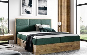 Meble Gruška - Boxspring krevet Wood2 - 180x200 cm
