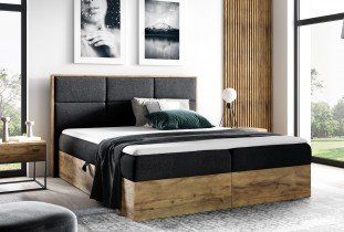 Meble Gruška - Boxspring krevet Wood2 - 180x200 cm