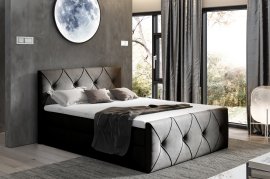 Boxspring krevet Crysytal Lux - 140x200 cm