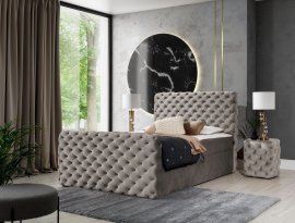 Boxspring krevet Chesterfield Lux - 200x200 cm