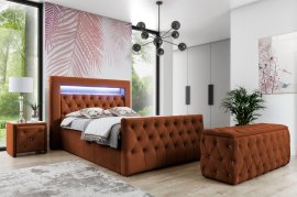 Boxspring krevet Singapur Lux - 200x200 cm