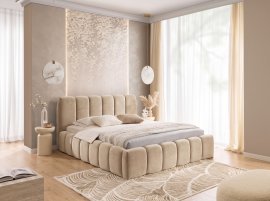 Podizni krevet Micandi – 160x200 cm, velur Salvador (Agmamito) 02
