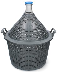 Balonska boca s uskim vratom u košari 20L - VET20
