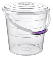 Plastična kanta s poklopcem 10 L - HOB081185
