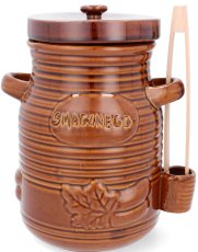 Keramička posuda za krastavce s kopčama 1,5L - RUI3255