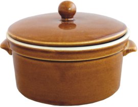 Keramička posuda s poklopcem za med 0,5L - RUI3101