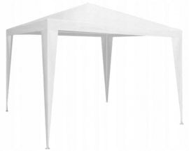 Vrtni paviljon 3x3m - bijela - TUN5774