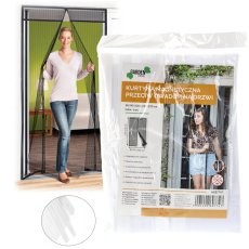 Magnetna zavjesa protiv insekata za vrata 80/90/100 x 210/220 cm - bijela - HEB7747