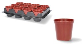 Komplet od 12 posudica za sadnice fi 6 cm - EDA3083