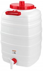 Bačva s poklopcem i pipom 50L - ICS5066