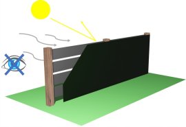 Chomik - Zaštitna mreža za ogradu 1,5x50m - siva - AGO0890