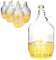 Chomik - Staklena boca s ručkom 5L 6 komada - GAL5UZ/6