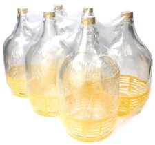Chomik - Staklena boca s ručkom 5L 6 komada - GAL5UZ/6