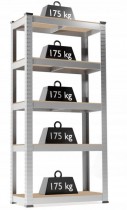 Chomik - Metalni regal s 5 polica - GWI5870