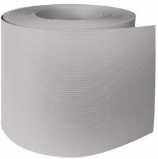 PVC traka za panel ogradu - siva - THE8347OPAK