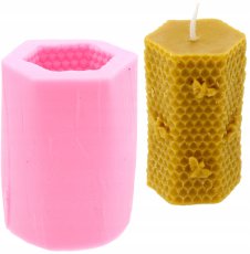 Silikonski kalup za svijeće Saće s pčelom - BEE2816
