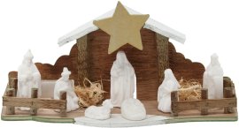 Božićne jaslice s LED osvjetljenjem - GOT0811