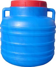 Bačva s ručkom + pipica, 40L - BEC40KPL